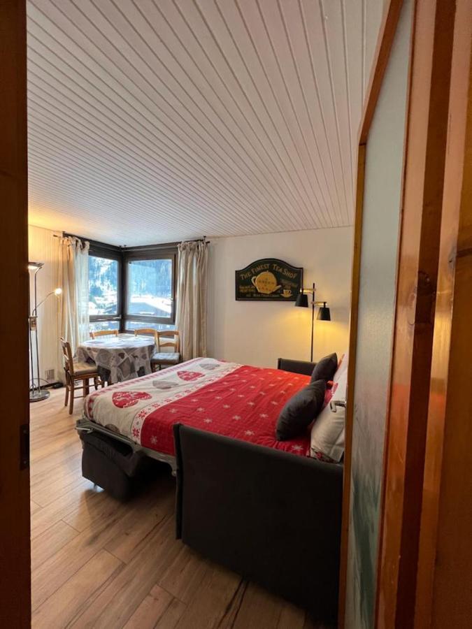Studio Dent Du Caiman, Chamonix Hyper Centre, Parking, Vue Mont Blanc Εξωτερικό φωτογραφία